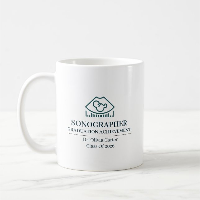 Sonograf Anpassat Namn Sedan År Kaffemugg (Vänster)