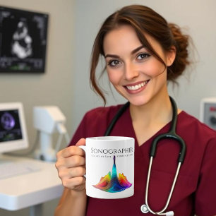 Sonograf-Colorful Ultrasound Vinkarare Jumbo Mugg