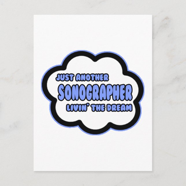 Sonograf.. Livin'the Dream Vykort (Framsida)