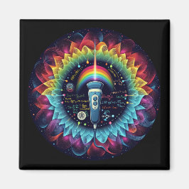 Sonografi-färgstark ultraljudsfysik med Vinkar-fys Magnet