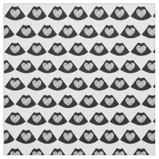 Sonografi Hjärtbomullsväv Tyg