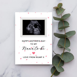 Sonogram Mors dag från Bump till Nana för att Inbjudningar