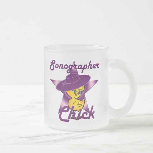 Sonographer Chick #9 Frostad Glasmugg (Höger)