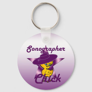 Sonographer Chick #9 Nyckelring