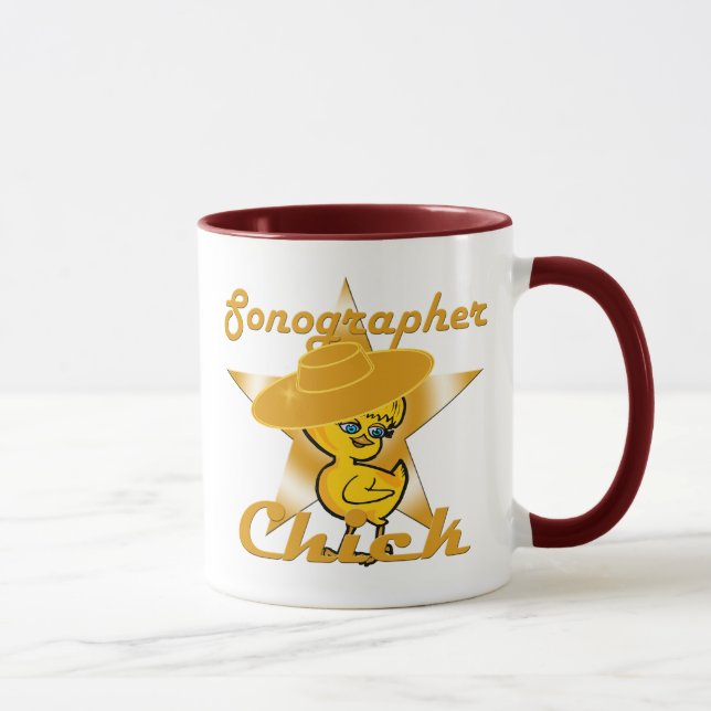 Sonographer-Chick nr 10 Mugg (Höger)