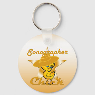 Sonographer-Chick nr 10 Nyckelring