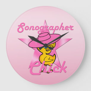 Sonographer-Chick nr 8 Stor Klocka