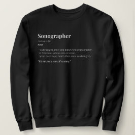 Sonographer Definition - Ultrasound Tech Gift T Shirt
