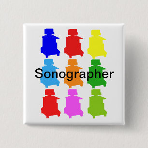 Sonographer Popart Gfits Knapp