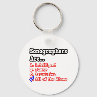 Sonographer Quiz..Joke Nyckelring