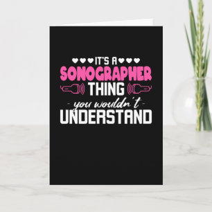Sonographer Sonography Sak Kort