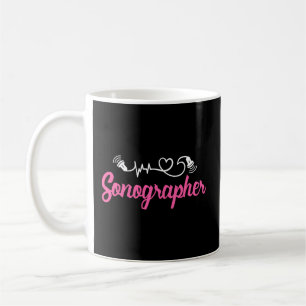 Sonographer Ultrasound Tech Sonography Technician Kaffemugg