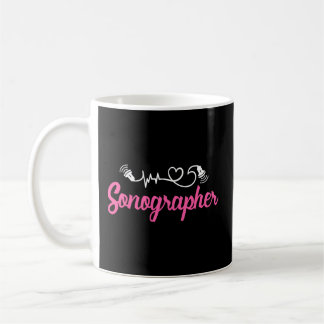 Sonographer Ultrasound Tech Sonography Technician Kaffemugg