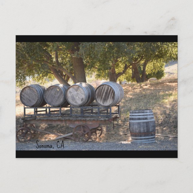 Sonoma CA-vykort Vykort (Framsida)