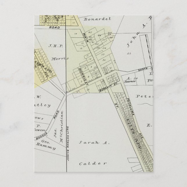 Sonoma County, California 12 Vykort (Framsida)