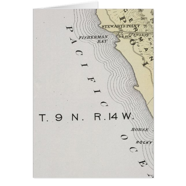 Sonoma County, California 14 Hälsningskort (Framsidan)