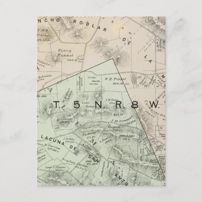 Sonoma County, California 25 Vykort (Framsida)