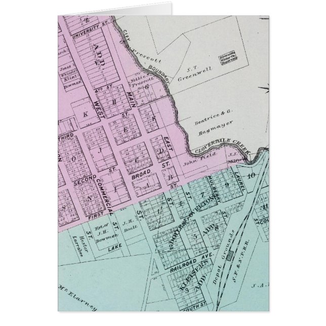 Sonoma County, California 26 Hälsningskort (Framsidan)