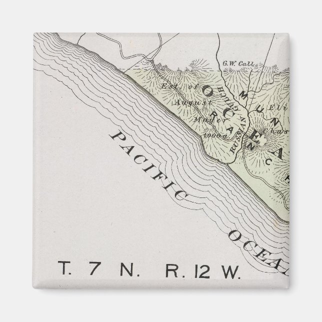 Sonoma County, California 28 Magnet (Framsidan)