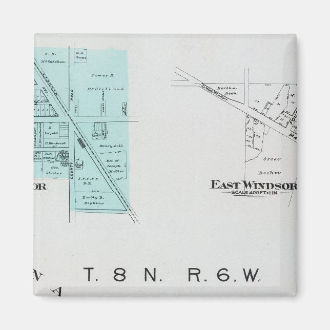 Sonoma County, California 2 Magnet (Framsidan)