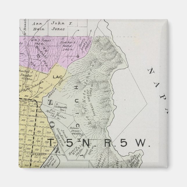 Sonoma County, California 30 Magnet (Framsidan)