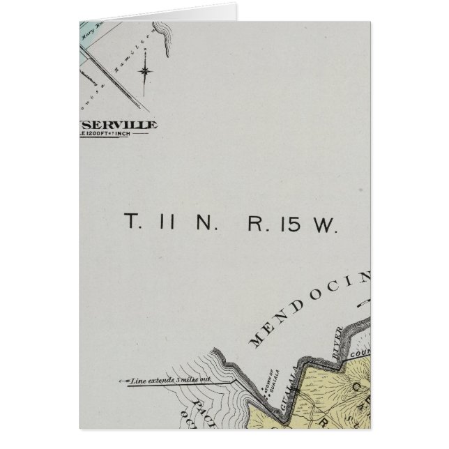 Sonoma County, California 3 Hälsningskort (Framsidan)