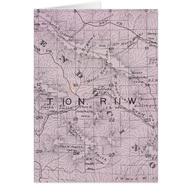 Sonoma County, California 5 Hälsningskort (Framsidan)