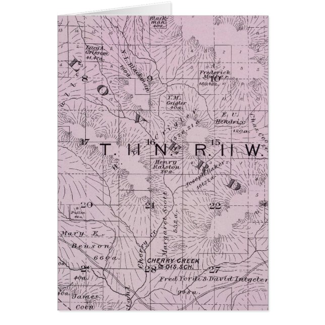 Sonoma County, California 7 Hälsningskort (Framsidan)