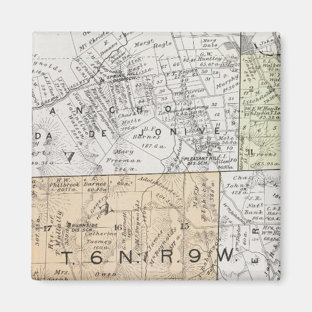 Sonoma County, California 7 Magnet (Framsidan)