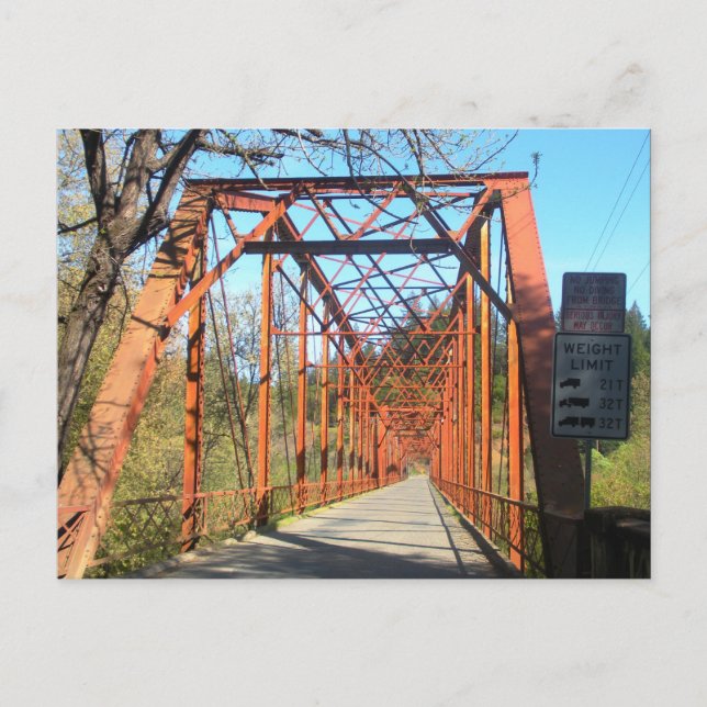 Sonoma County, California Vykort (Framsida)