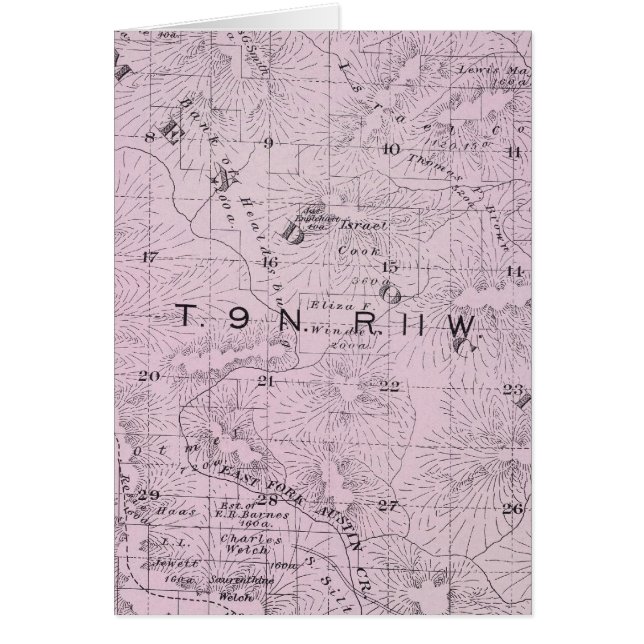 Sonoma County, Kalifornien 11 Hälsningskort (Framsidan)