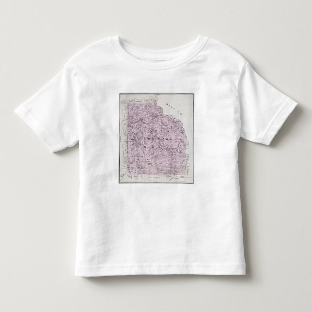 Sonoma County Kalifornien 12 Tee Shirt (Framsida)