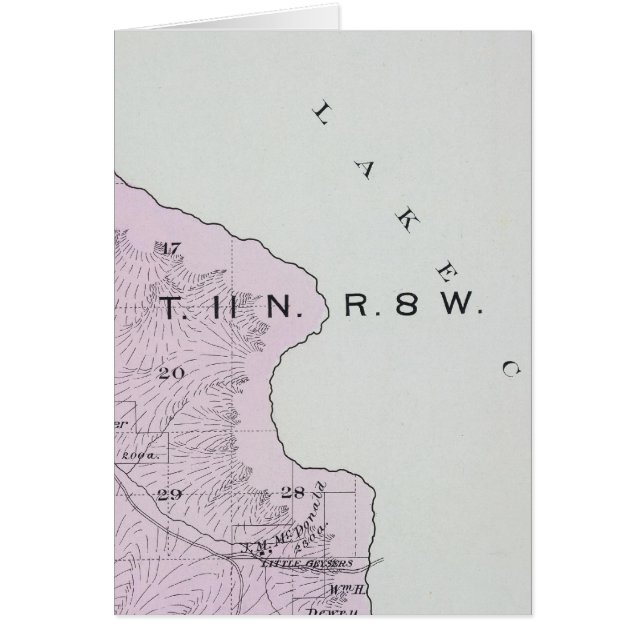 Sonoma County, Kalifornien 15 Hälsningskort (Framsidan)