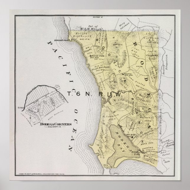 Sonoma County, Kalifornien 15 Poster (Framsidan)