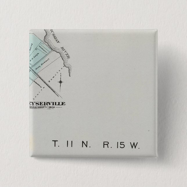 Sonoma County, Kalifornien 3 Knapp (Framsida)