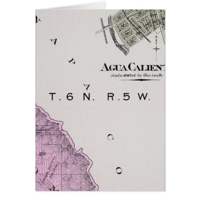 Sonoma County, Kalifornien 6 Hälsningskort (Framsidan)