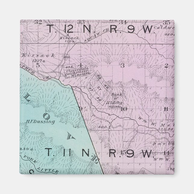 Sonoma County, Kalifornien 6 Magnet (Framsidan)