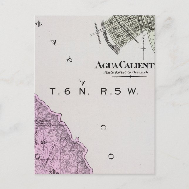 Sonoma County, Kalifornien 6 Vykort (Framsida)