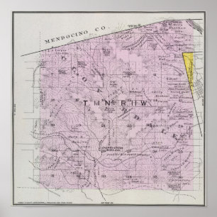 Sonoma County Kalifornien 7 Poster