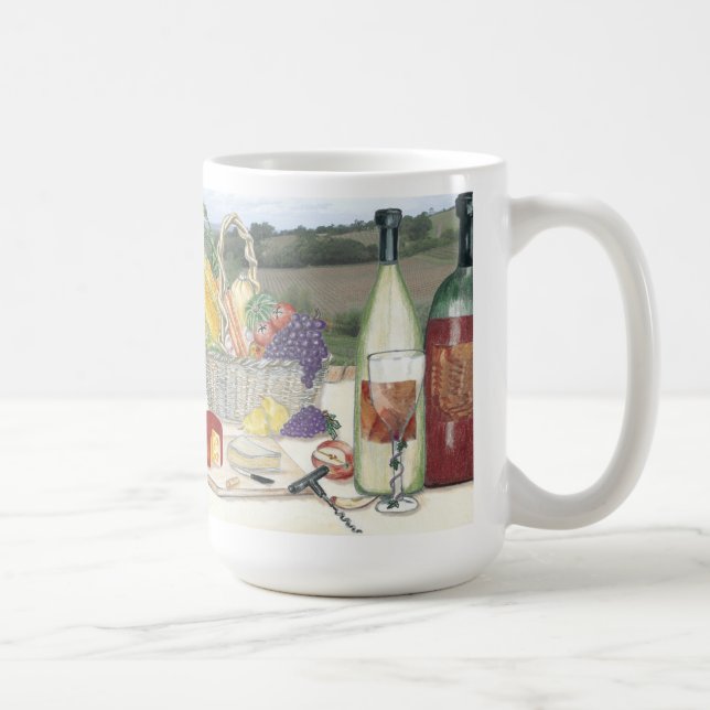 Sonoma County Stil Picnic Kaffemugg (Höger)