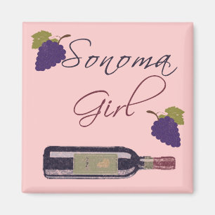 Sonoma flicka magnet