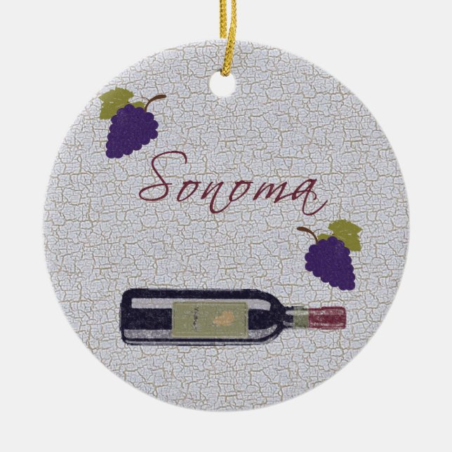 Sonoma Julgransprydnad Keramik (Framsidan)