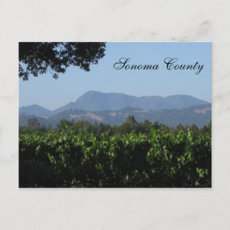 Sonoma landskap ! vykort