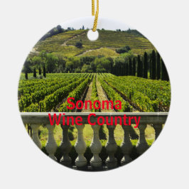 Sonoma Vin Land jul Ornament