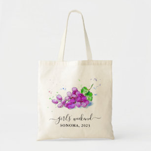 Sonoma Vineyard Winery Girls’ Helg Tote Bag Tygkasse