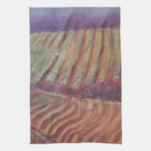 Sonoma Vineyards California vines Kökshandduk
