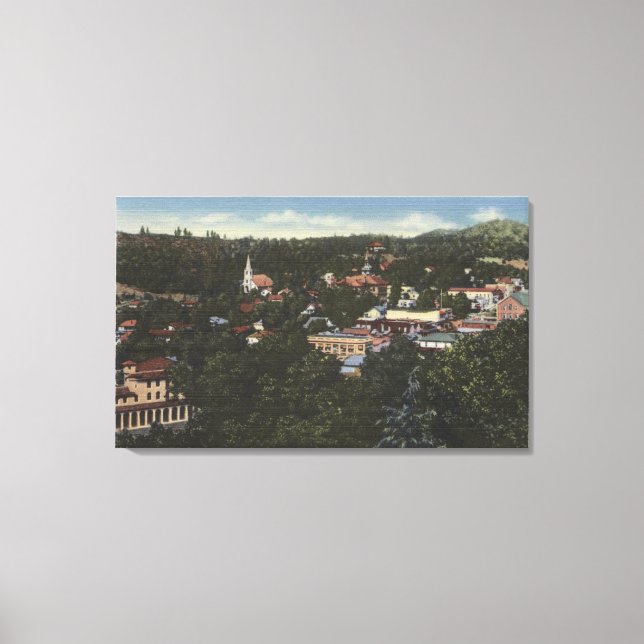 Sonora, CaliforniaAerial ViewSonora, CA Canvastryck (Framsida)