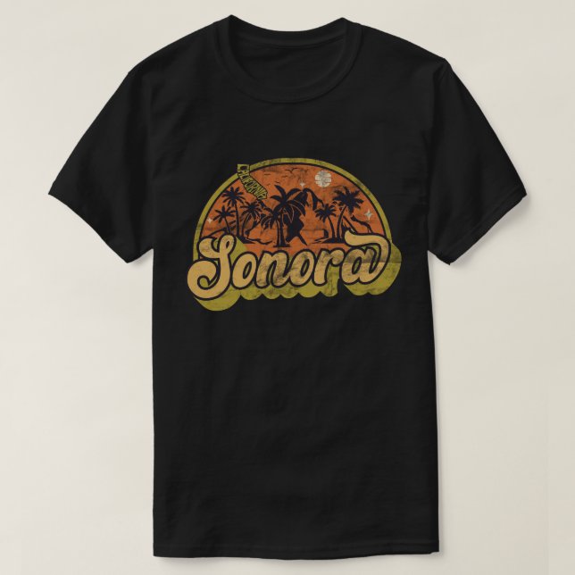Sonora, Kalifornien T-Shirt (Design framsida)