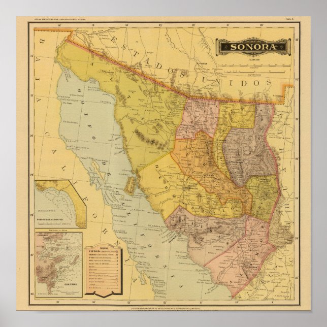 Sonora Poster (Framsidan)