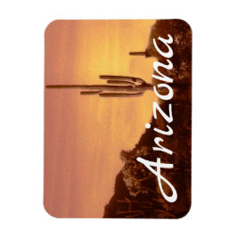 Sonoran Desert Sunset, Arizona Magnet